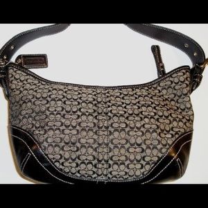 Coach mini bag J32-6351 black/beige